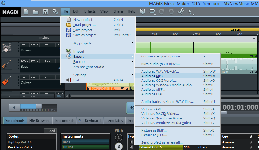 music-maker-export-mp3
