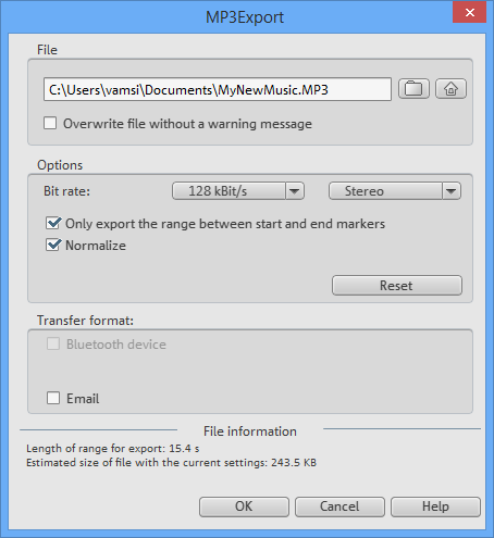 music-maker-mp3-options