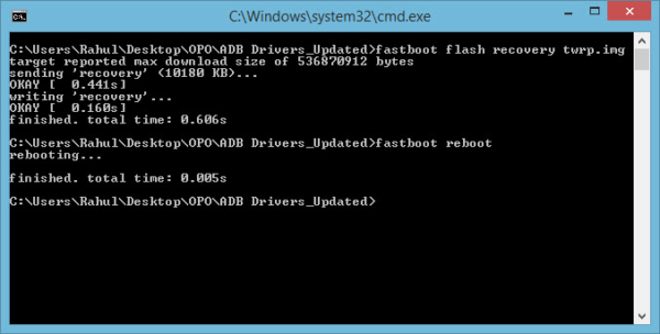 TWRP for OnePlus One