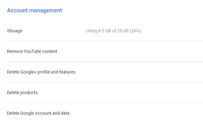Account Management