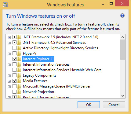 Uninstall Internet Explorer completely