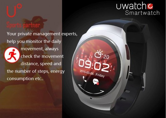 U Watch Fitness Tracking Features