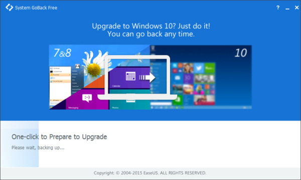 EasuUS System GoBack Backup