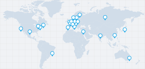 SaferVPN Locations