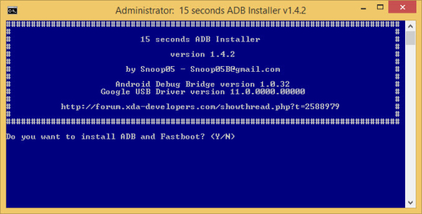 15 Seconds ADB Installer