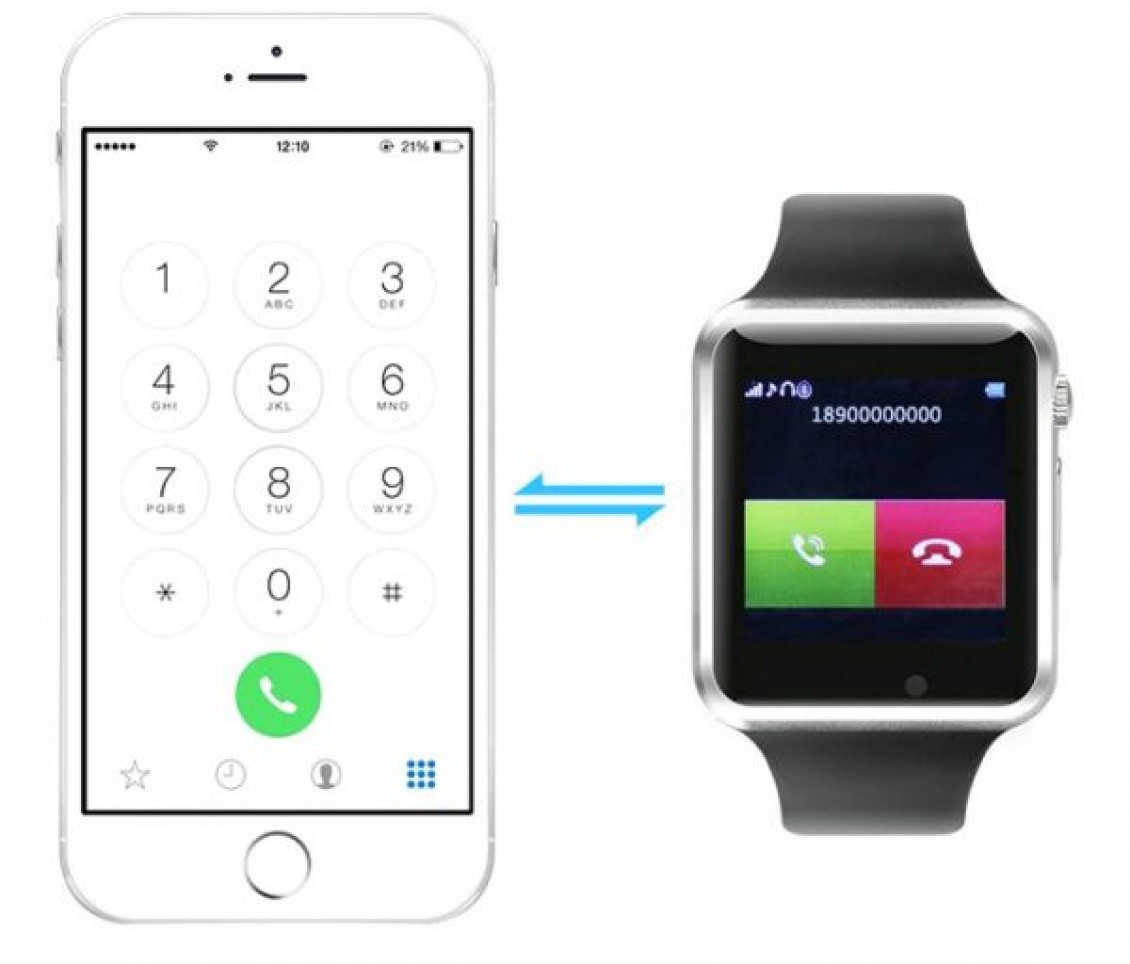 W8 Bluetooth Smart Watch Features