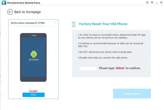 Factory Reset Your Old Phone