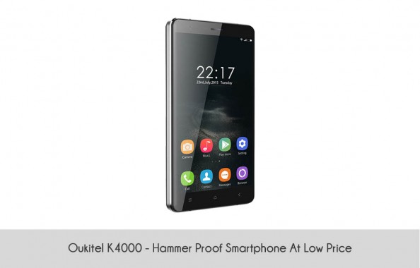 Oukitel K4000 - Hammer Proof Smartphone At Low Price