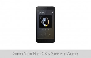 Xiaomi Redmi Note 2: Key Points At a Glance
