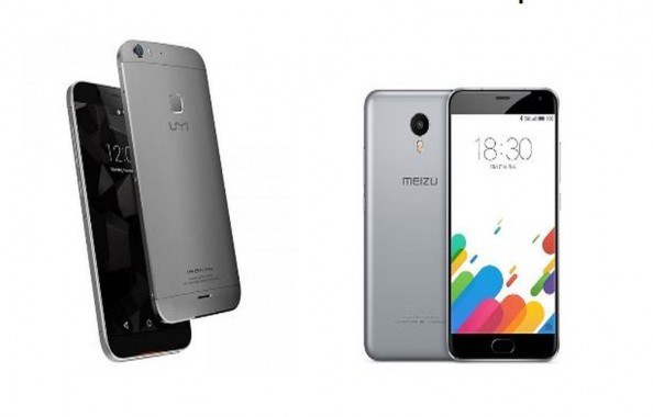 UMi Iron Pro vs Meizu Metal Specs and Comparison