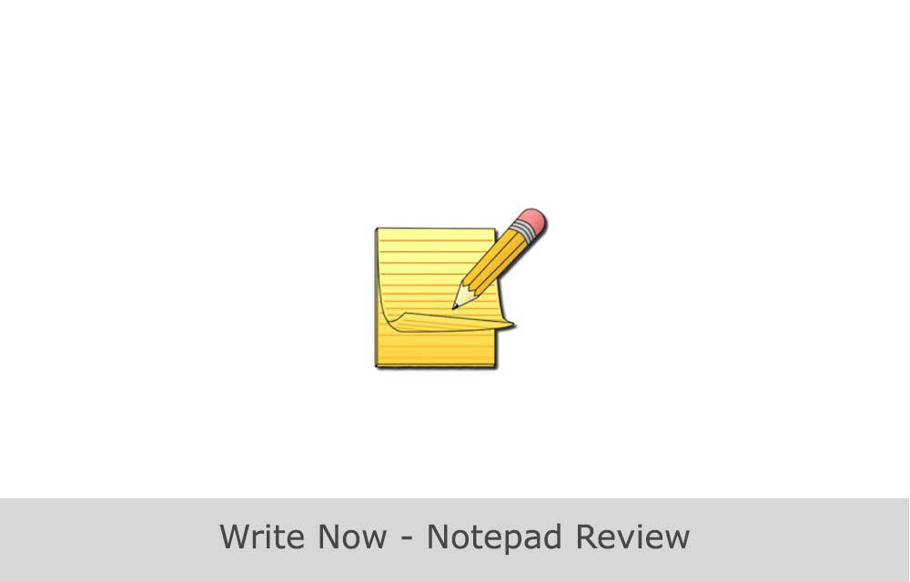 Sponsored App Review - Write Now - Notepad