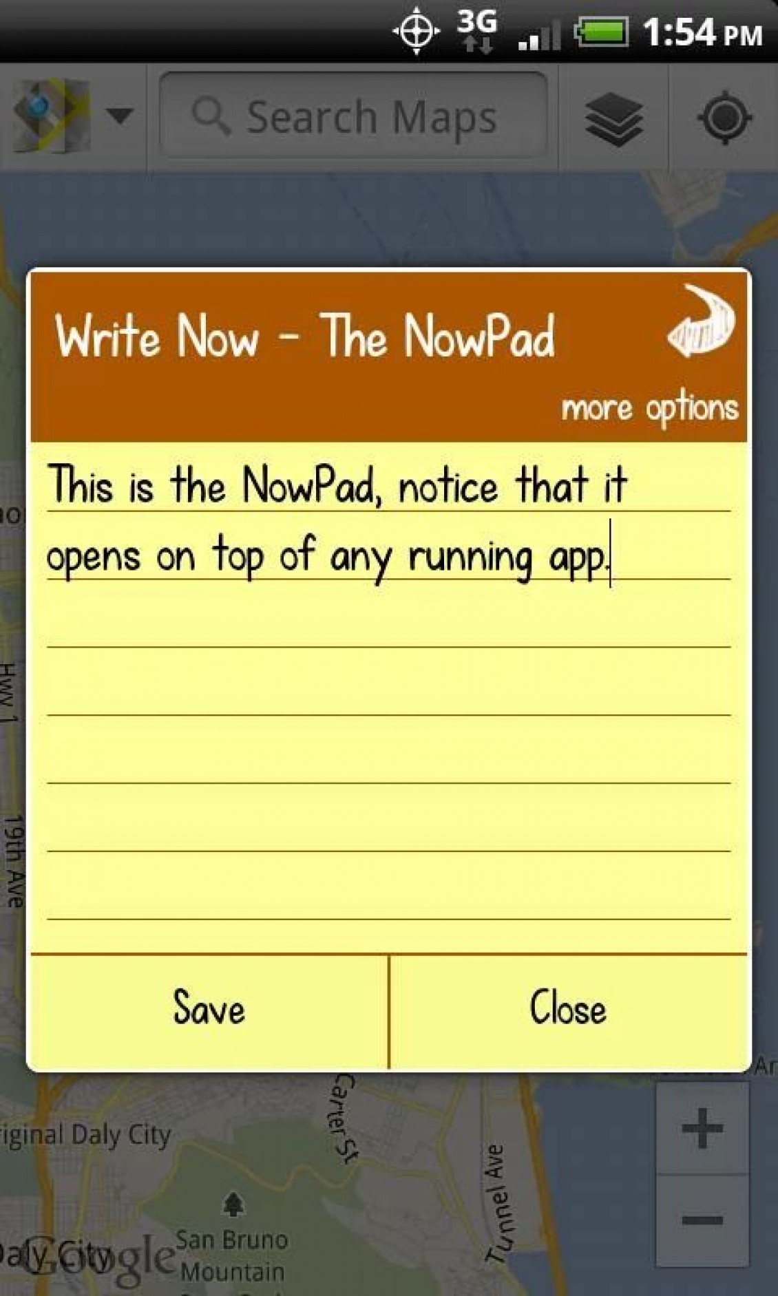 Note Now Sponsored App Review - Write Now - Notepad