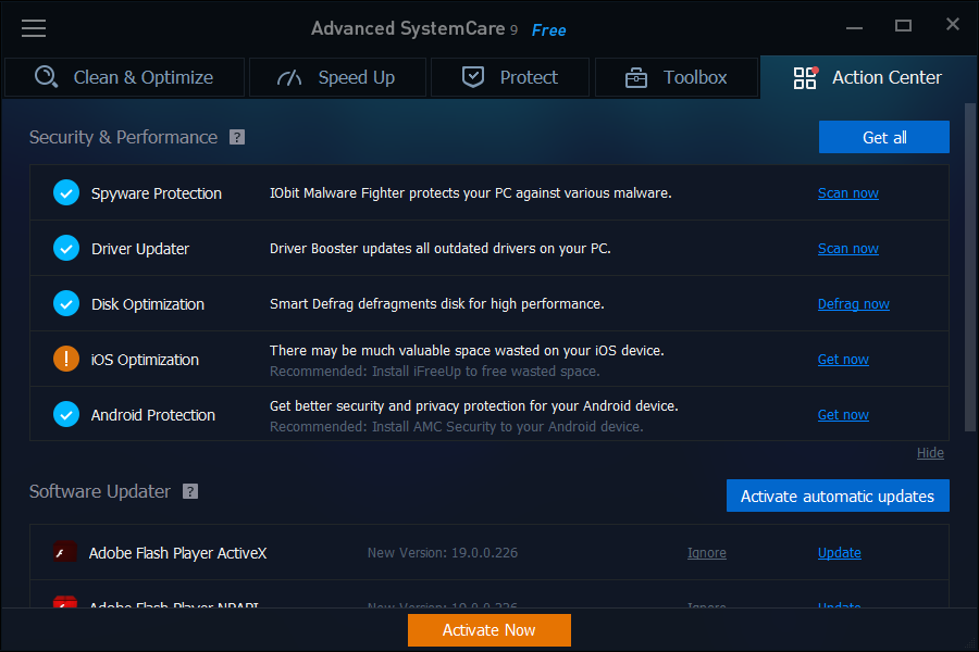 iobit-advanced-systemcare-9-classic-action-center-dashboard