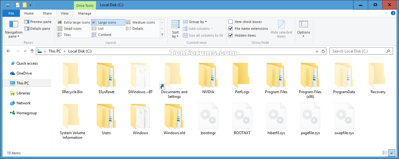 Show-hidden-files-in-wondows