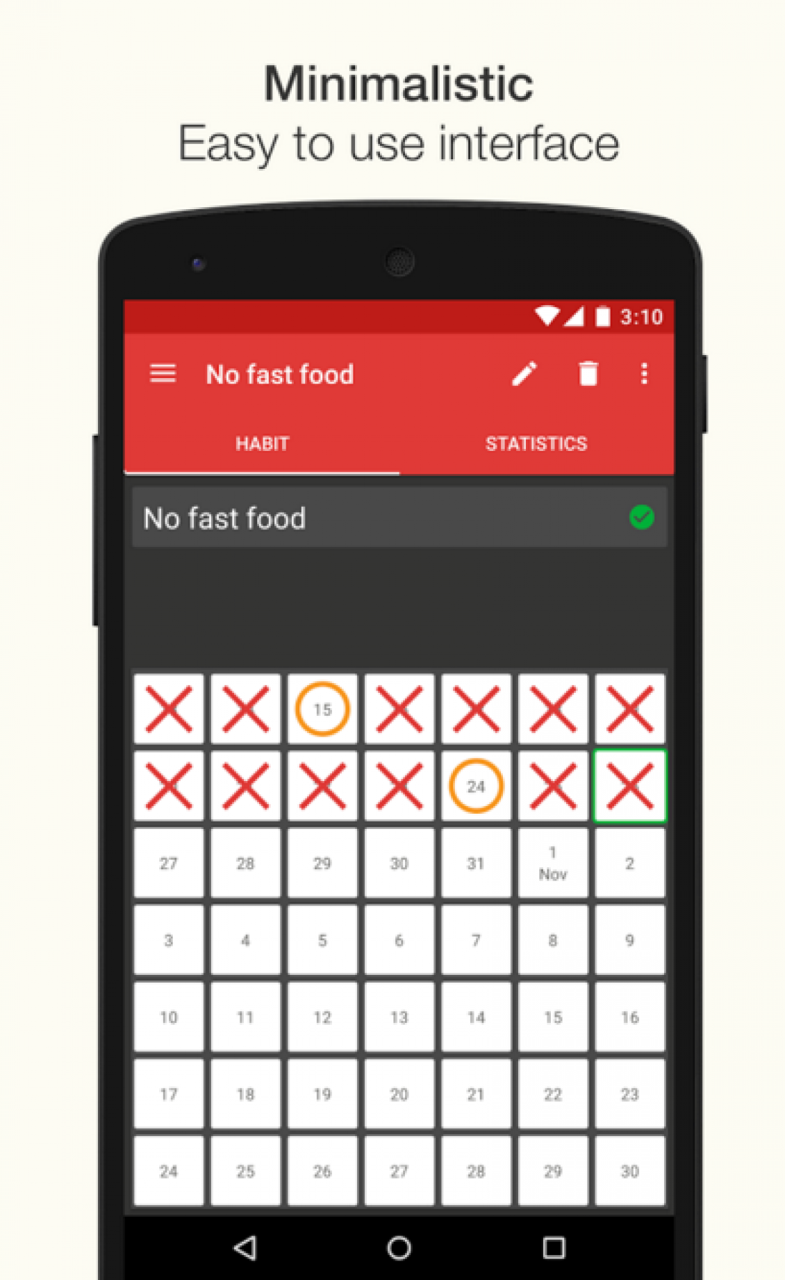 7 Weeks - Habit & Goal Tracker App