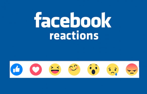 Facebook Launched Reactions Buttons