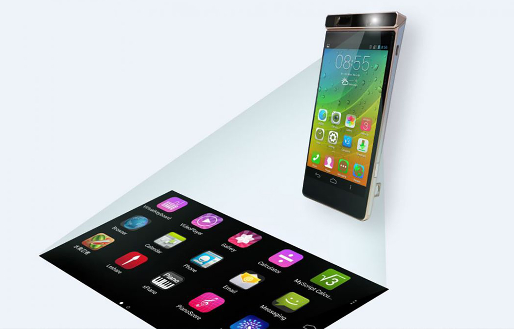 Smartphone inbuilt projectors