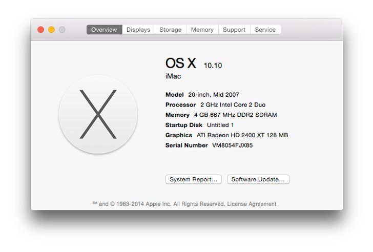 About this Mac
