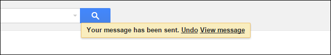 Undo Sent email
