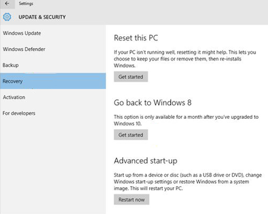 Windows 10 to windows 8 downgradation-1