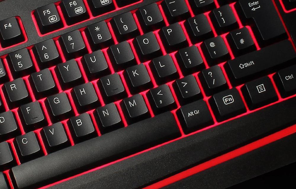 aLLreLi K9500U LED Backlit Gaming Keyboard-keys