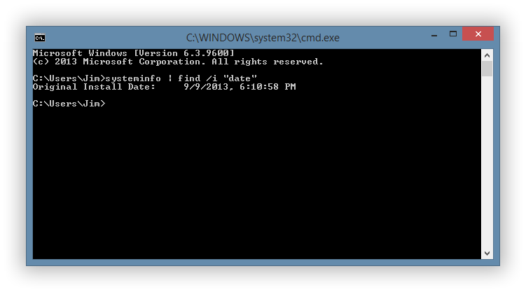 windows-install-date-cmd