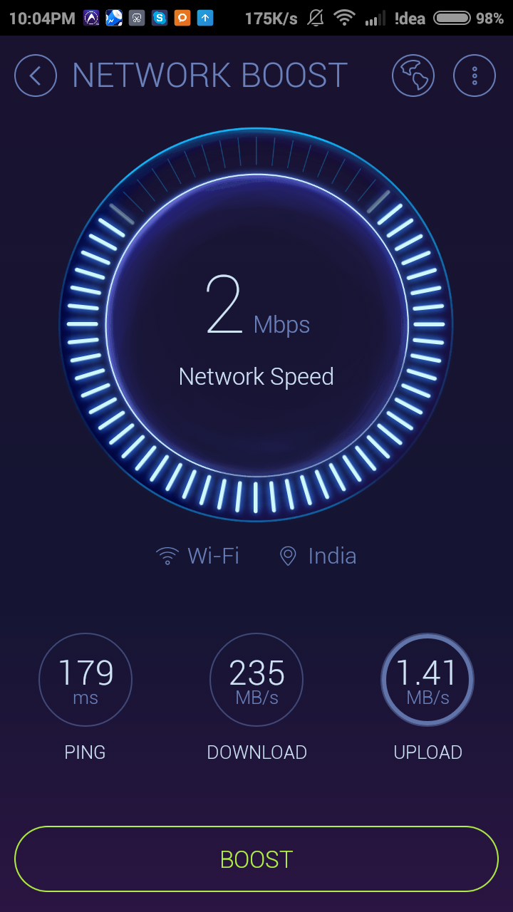 network booster app