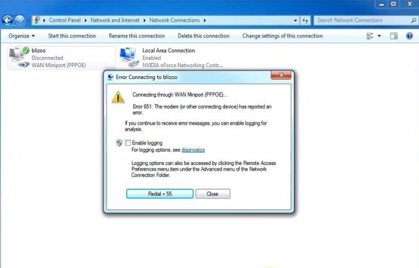 Fix Error 651