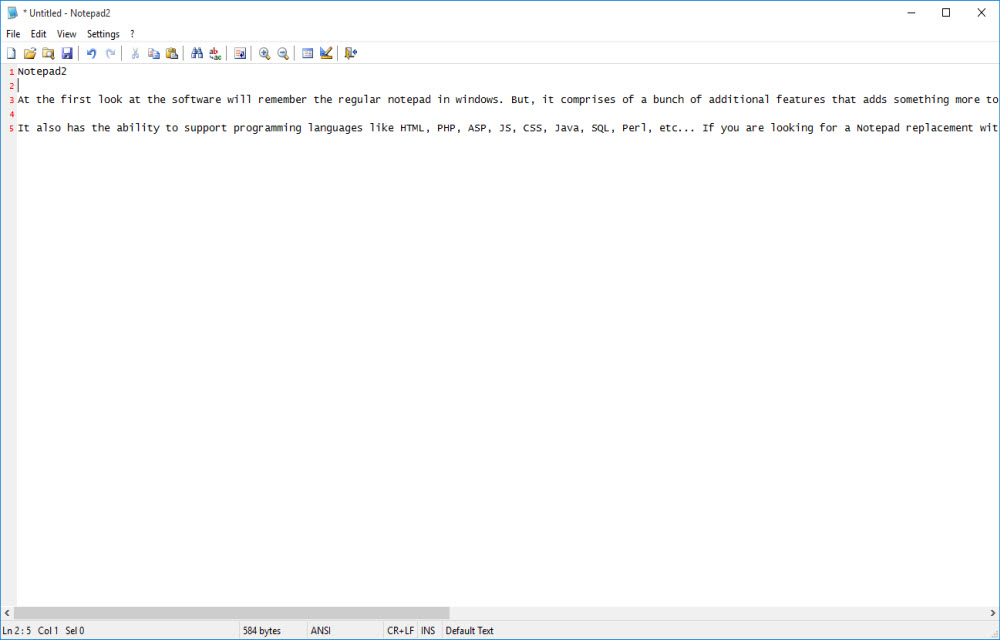 Notepad2