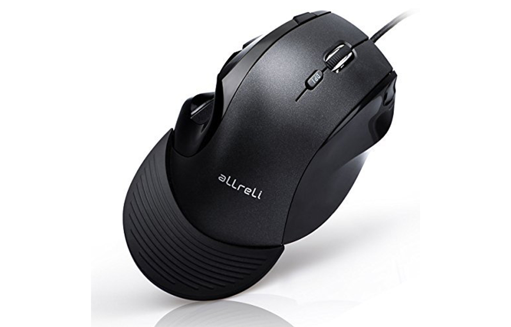 aLLreLi M910BU 4000 DPI Wired Vertical Mouse-1