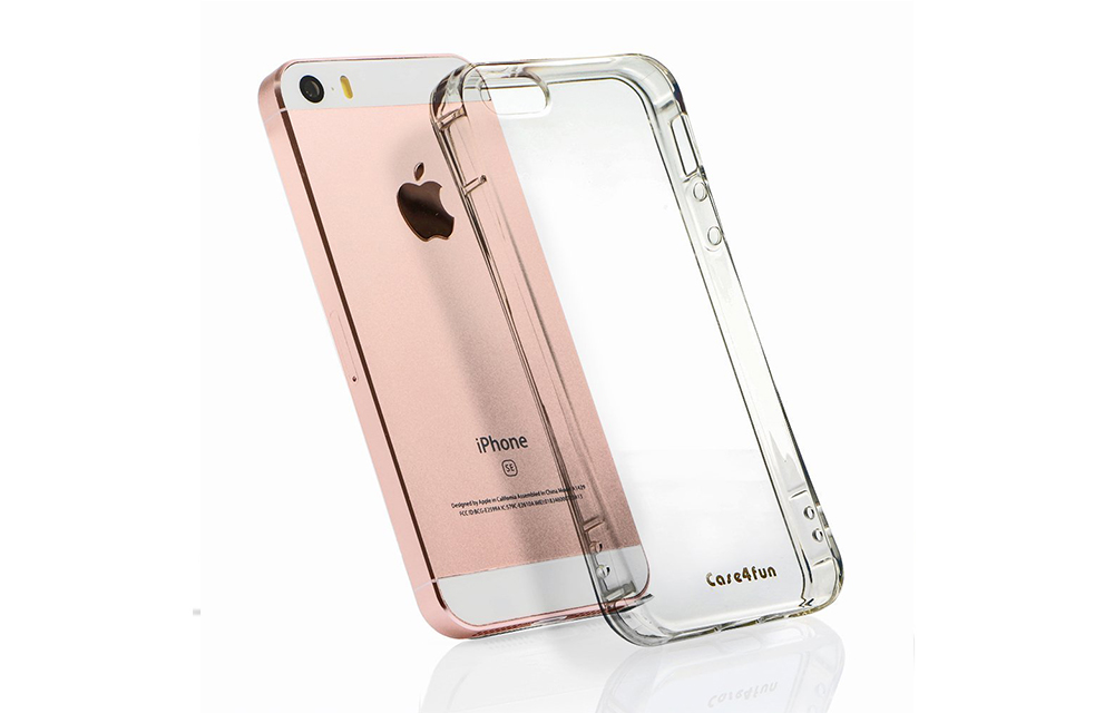 Case4fun Soft TPU Shock Absorbing Case for iPhone SE Review-2