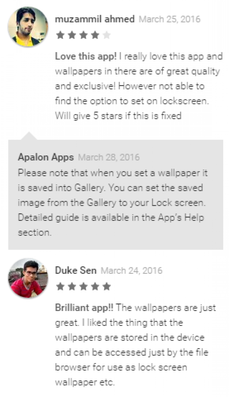 Wallpapers for me App Review 5