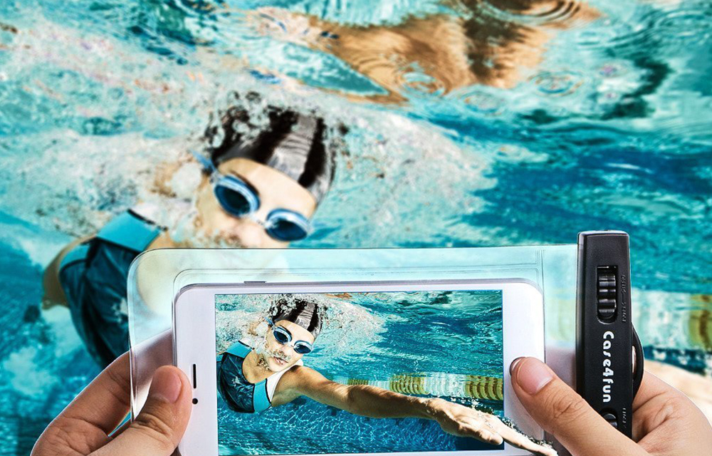 Case4fun Universal IPX8 Waterproof Bag Take Photo