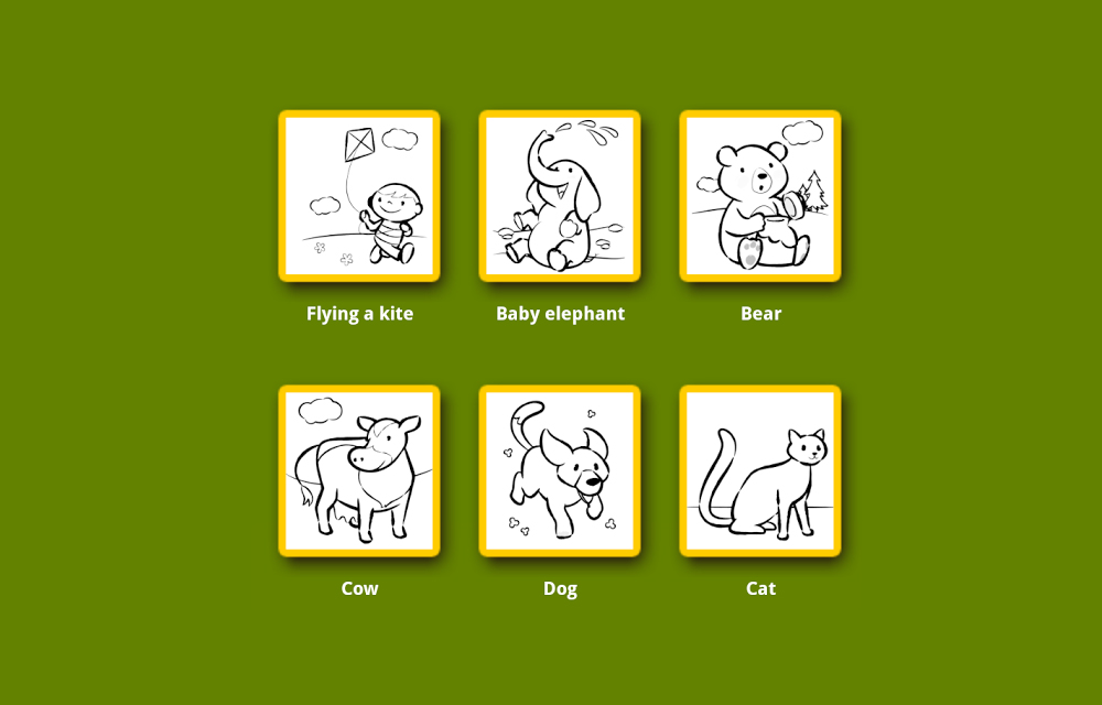 Color and Draw android game for kids