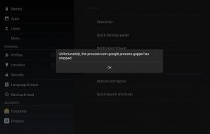 How to Fix process com-google-process-gapps has stopped error in your android device