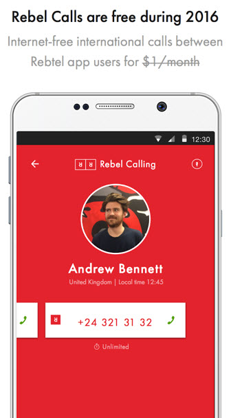 Rebel Calls App