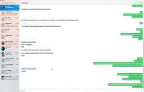 Send Message from Mac