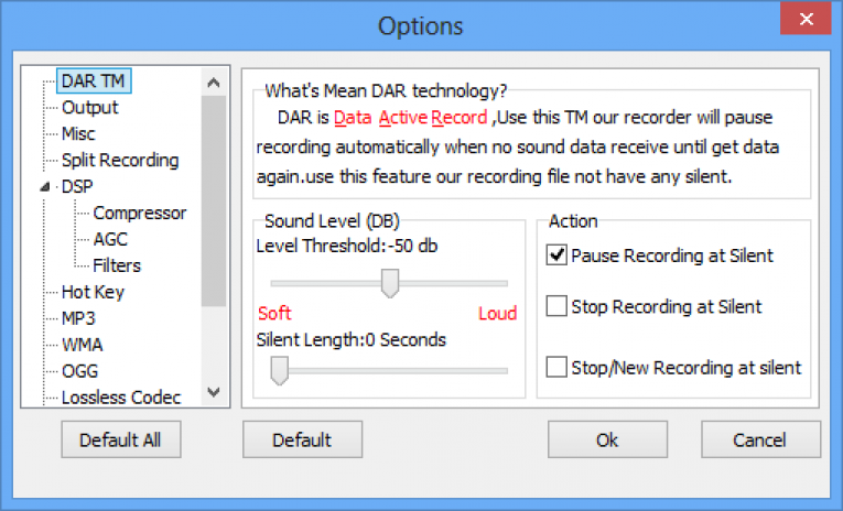 Windows sound recording software