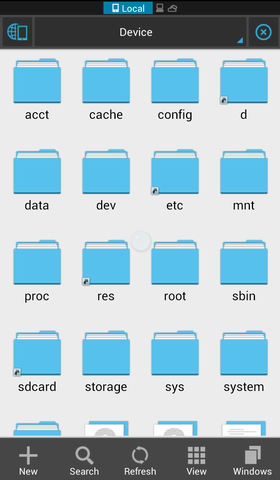 Es File Eplorer Unrooting Android smartphones