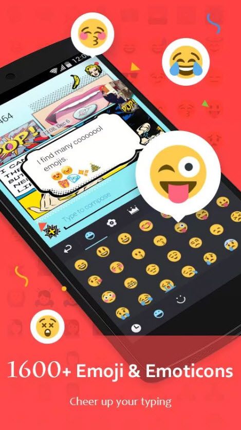 Best Android Keyboards with Emoji  Emoticons Stickers  and 