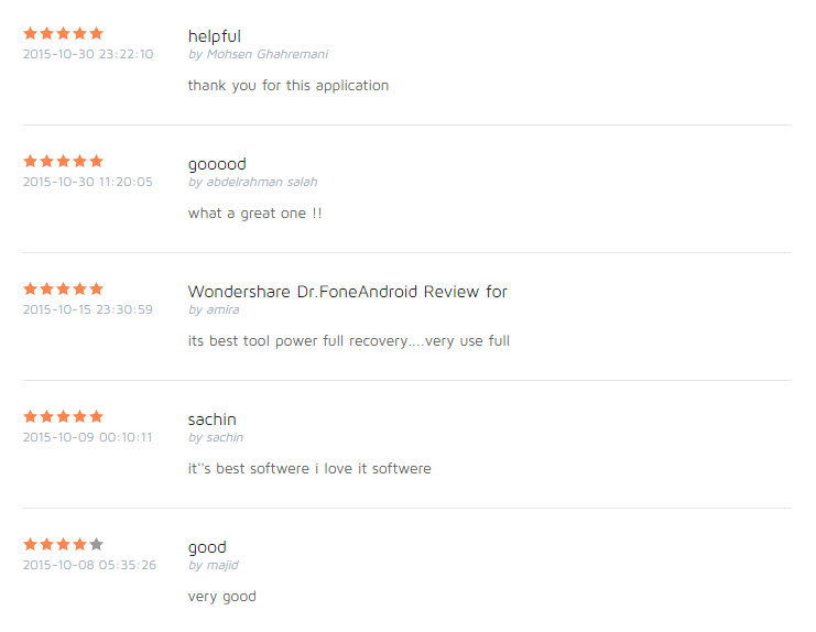 Wondershare Dr fone User Opinions-2