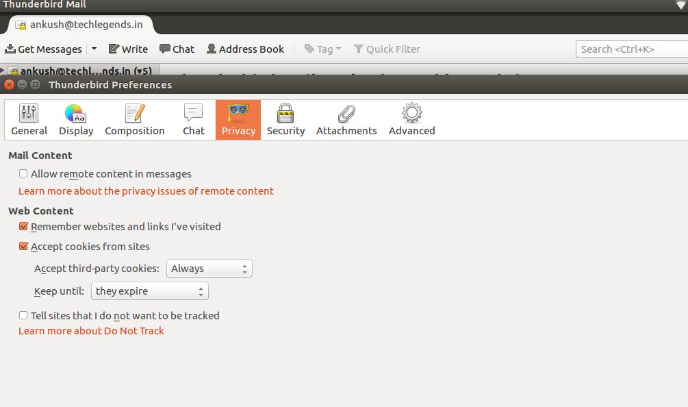 thunderbird - best email client