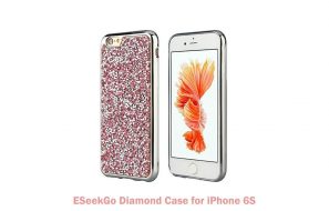 ESeekGo Diamond Case for iPhone 6S - Back Cover Case for iPhone