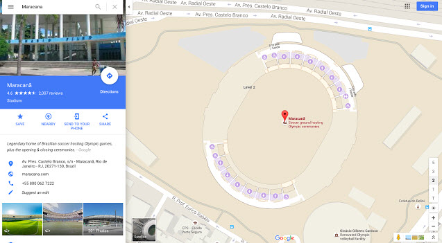 Google Olympic Virtual Tour