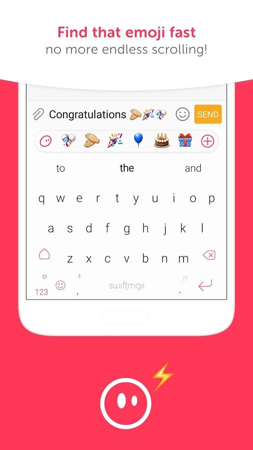 Swiftmoji App Features