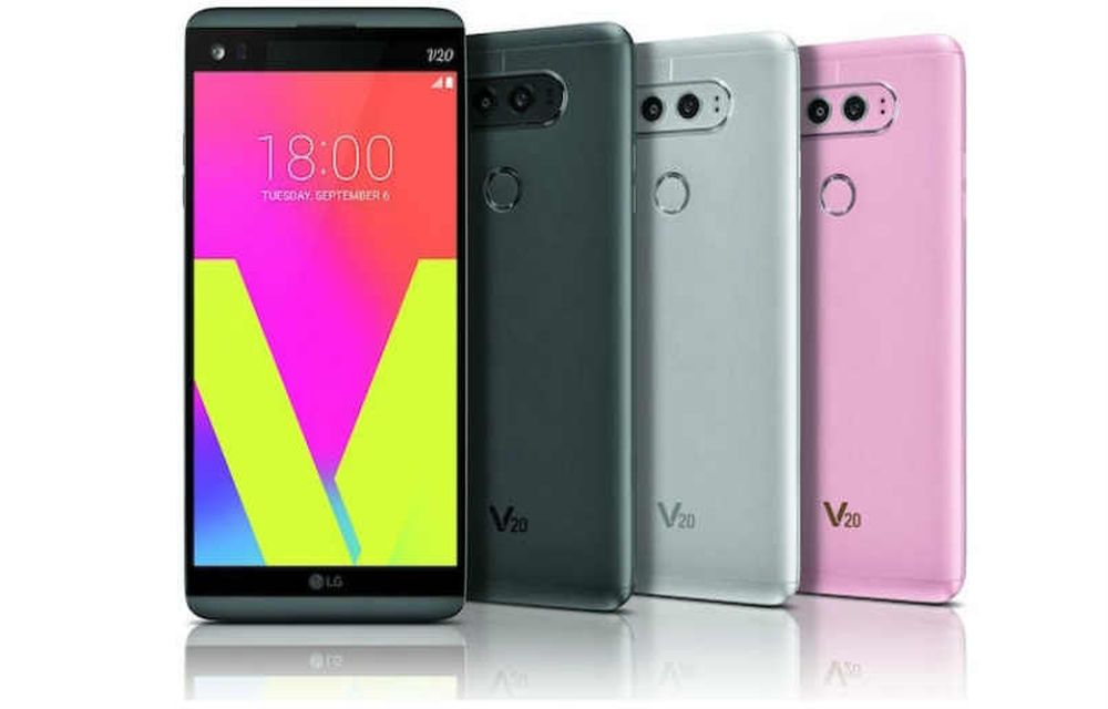 LG V20 Is Launched With Android Nougat 7.0 Details
