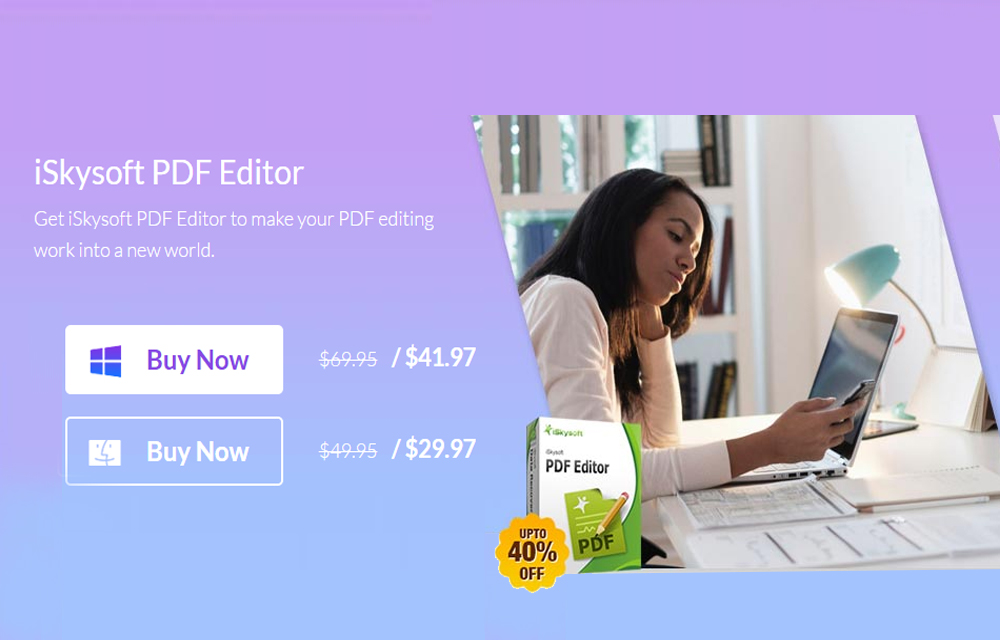 iskysoft pdf editor 6 professional for mac free