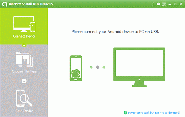 fonepaw-android-data-recovery-interface