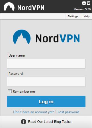 nordvpn-login-screen