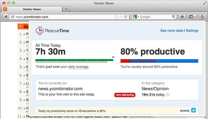 Rescuetime